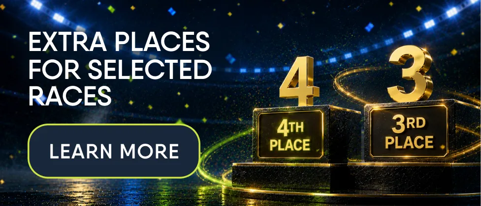 Extra places for selected races - banner